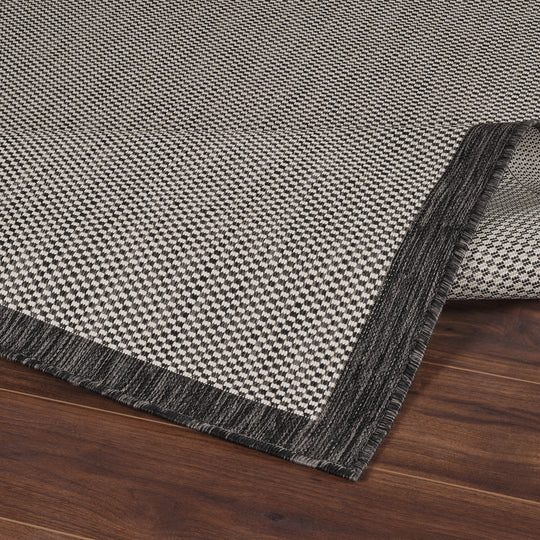Tapis d'Extérieur/Intérieur Ivoire/Gris 5 Kiriki