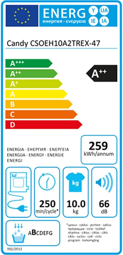 Sèche-linge Condensation CANDY CSOEH10A2TREX-47