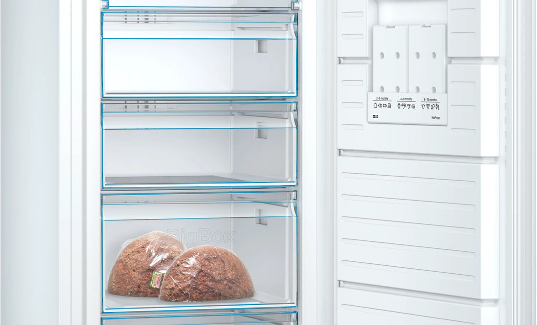 Congélateur BOSCH GSN58VWEV Série 4 NoFrost Blanc 191cm Pose Libre — photo produit
