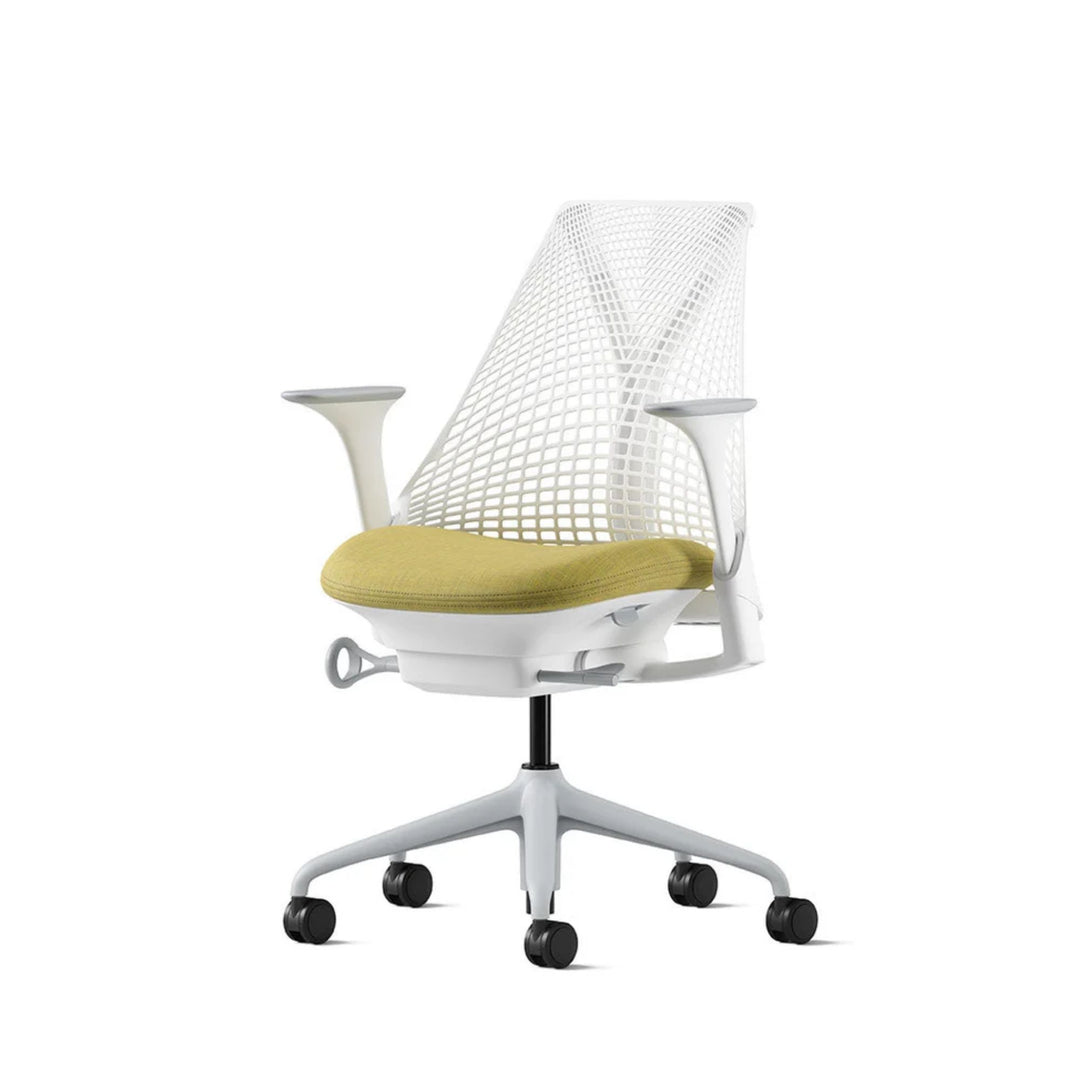 Siège de bureau HERMAN MILLER Sayl Remix 3 & Studio blanc