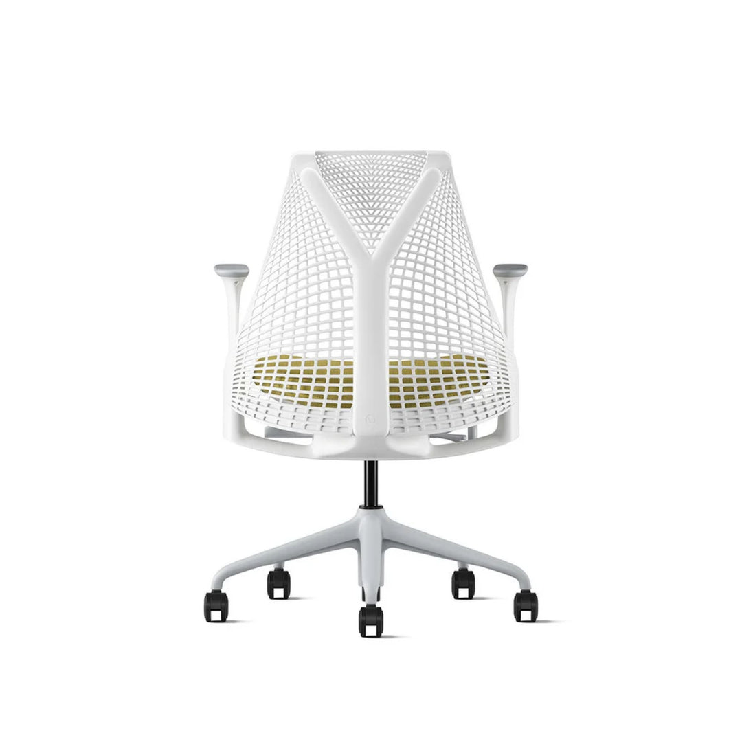 Siège de bureau HERMAN MILLER Sayl Remix 3 & Studio blanc
