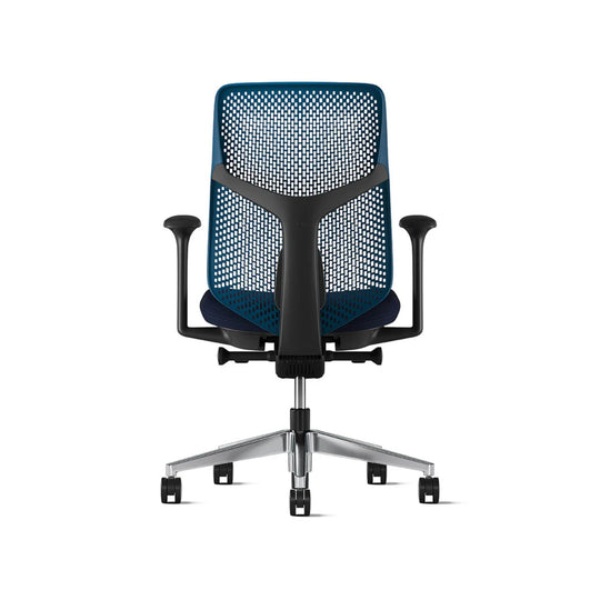 Siège de bureau HERMAN MILLER Verus à dossier Triflex Bleu