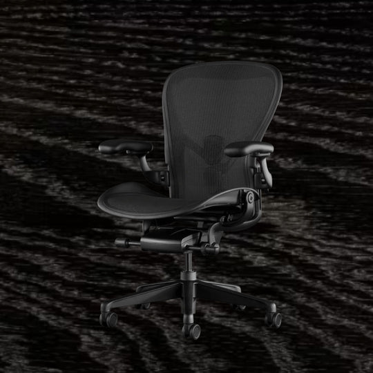 Siège gaming HERMAN MILLER Aeron noir Onyx