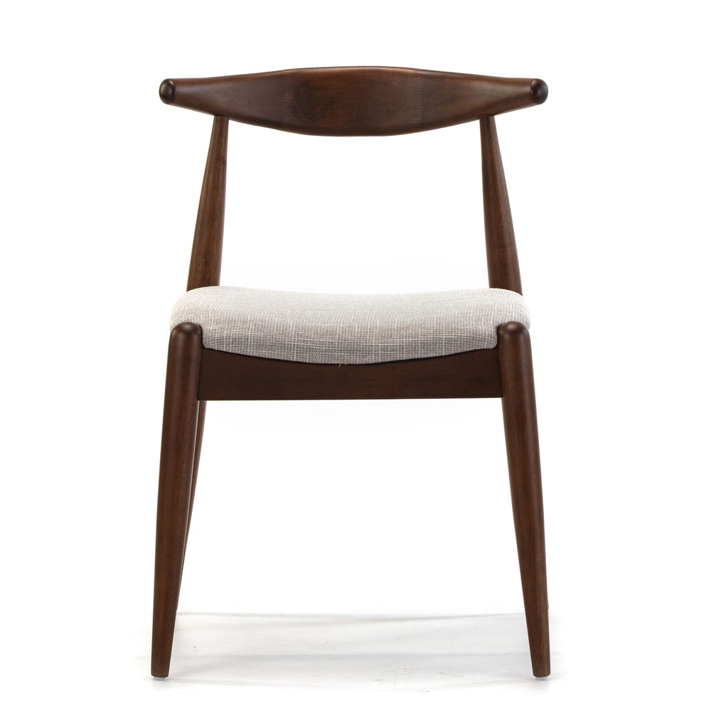 Lot de 2 chaises en bois massif Corzo