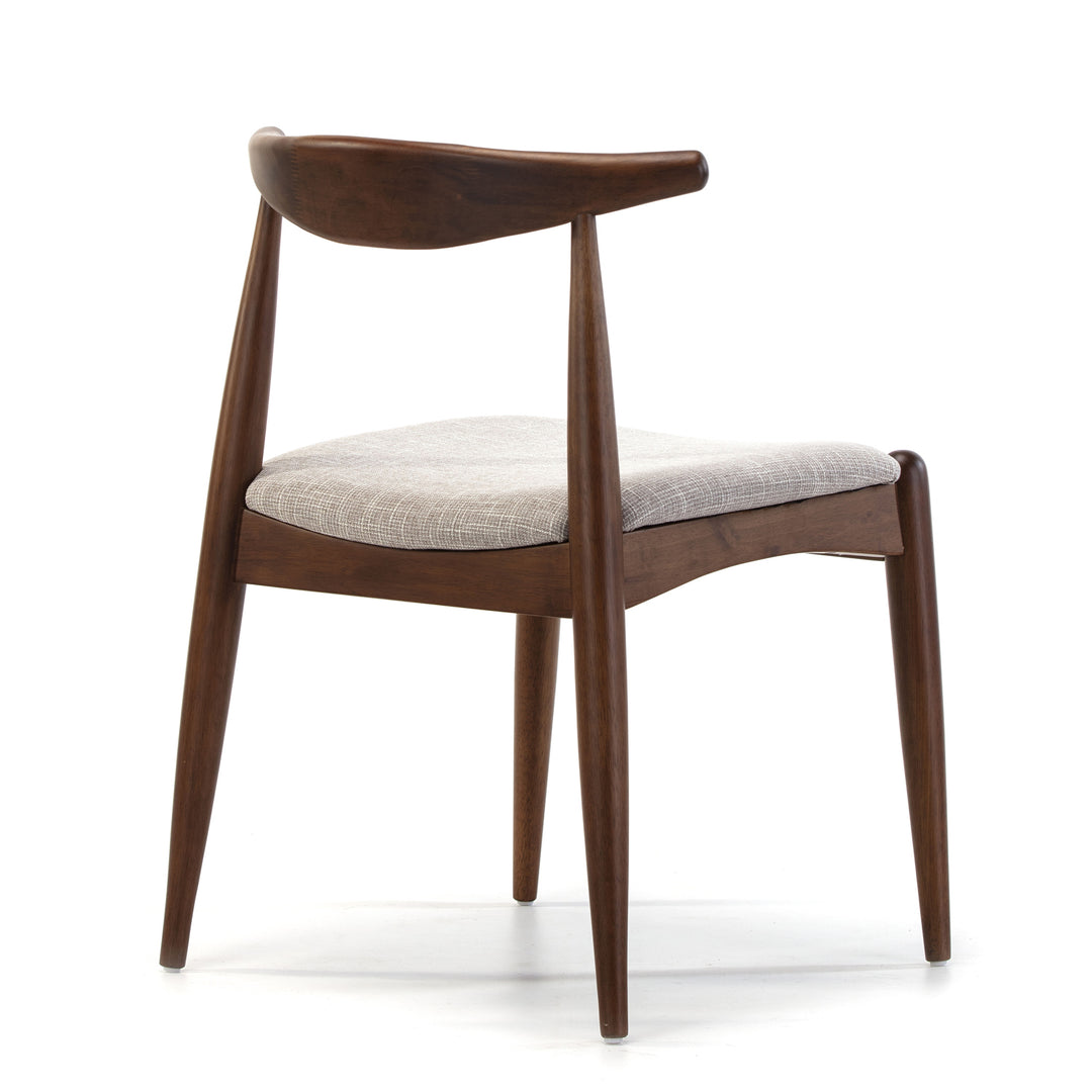 Lot de 2 chaises en bois massif Corzo