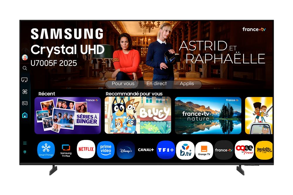 Smart TV SAMSUNG Crystal UHD 43" U7005F 2025 4K