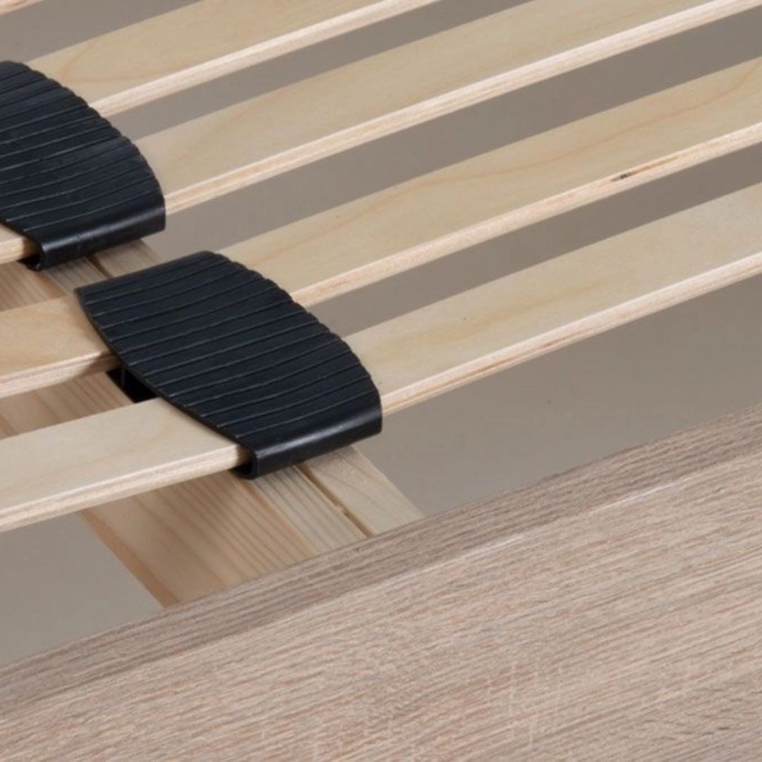 Sommier en kit bois Made in France - Bois, Blanc ou Gris