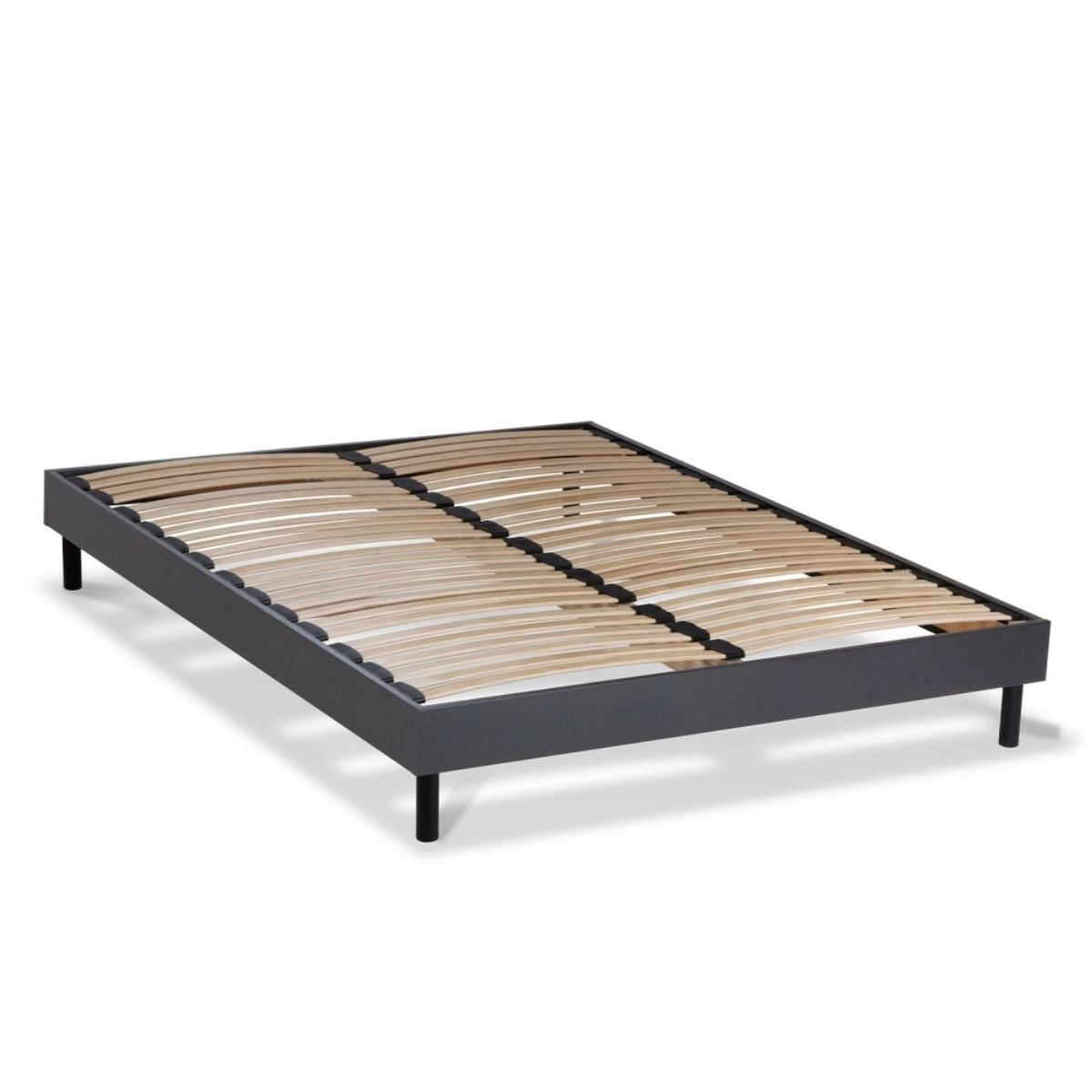 Sommier en kit bois Made in France - Bois, Blanc ou Gris