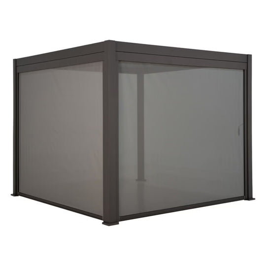 Store pour pergola bioclimatique HESPERIDE Evora Ardoise
