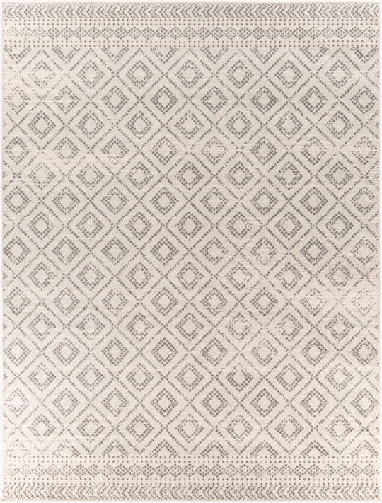 Tapis Scandinave Bohème Gris/Blanc Sewen