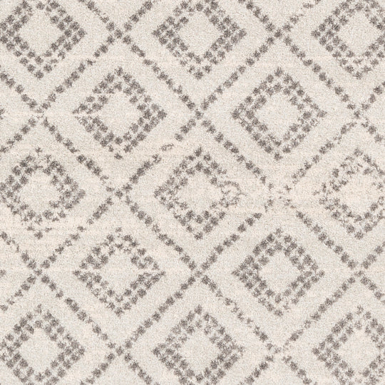 Tapis Scandinave Bohème Gris/Blanc Sewen