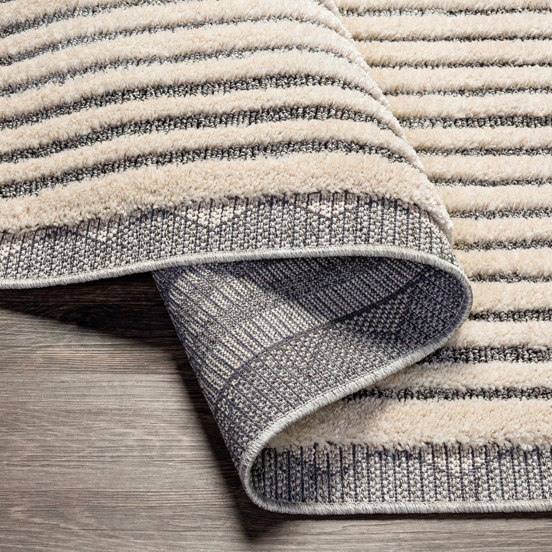 Tapis Berbère Ethnique Beige/Gris Ajman