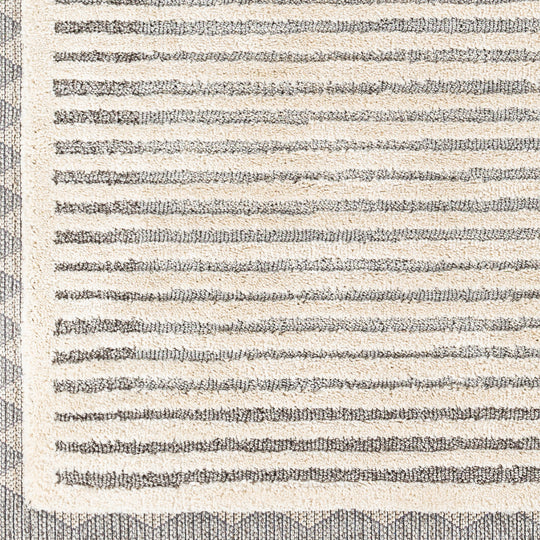 Tapis Berbère Ethnique Beige/Gris Ajman