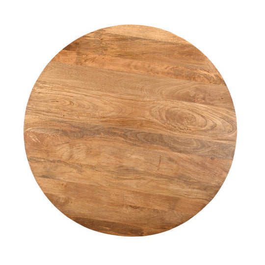 Table à manger DRAWER Wood 4 personnes ronde en bois ø120cm