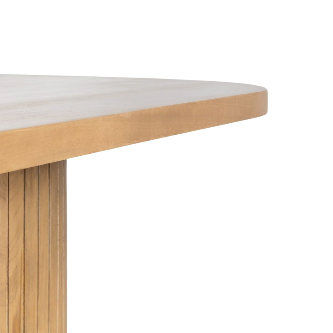 Table à manger SKLUM Analis ovale en bois de manguier