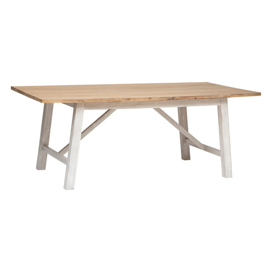 Table à manger ATMOSPHERA Olbia en acacia blanc