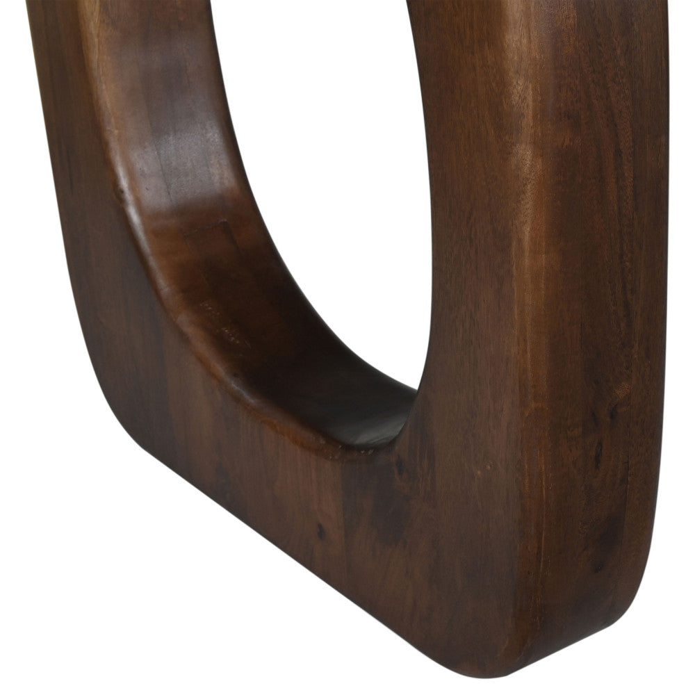 Table à manger Drawer Sinjai 8 personnes en bois massif