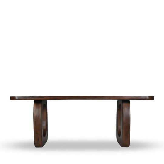 Table à manger DRAWER Sinjai 8 personnes en bois massif