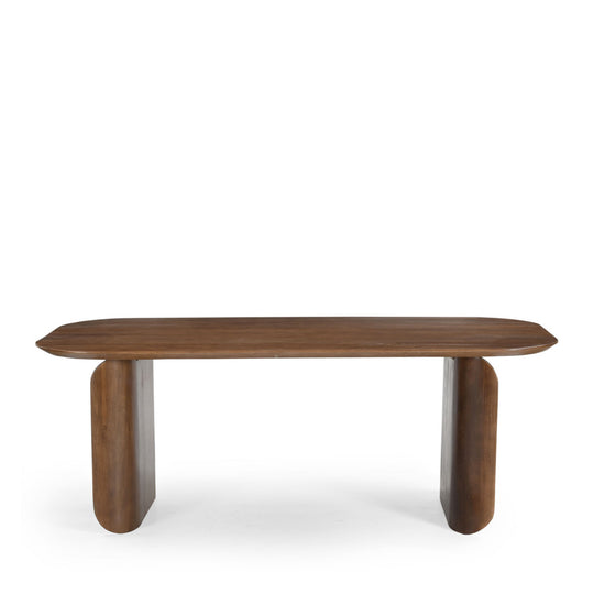Table à manger DRAWER Dumai 8 personnes en bois massif