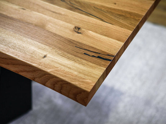 Table à manger extensible BOBOCHIC Zelie chêne massif 160 à 240cm