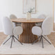 Table à manger HOUSENORDIC Osaka en chêne plaqué ø140cm