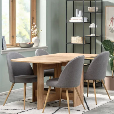 Table à manger JYSK Alling 80x100 Chêne chaud