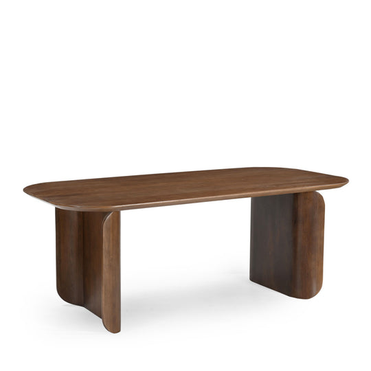Table à manger DRAWER Dumai 8 personnes en bois massif