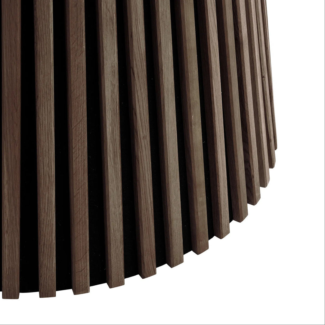 Table à manger ronde LES TENDANCES Lanza en bois Ø120cm