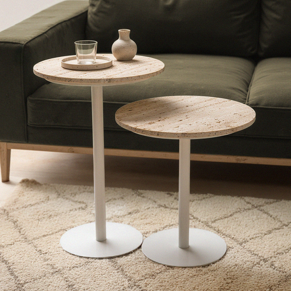 Lot de 2 tables d'appoint DRAWER Rito