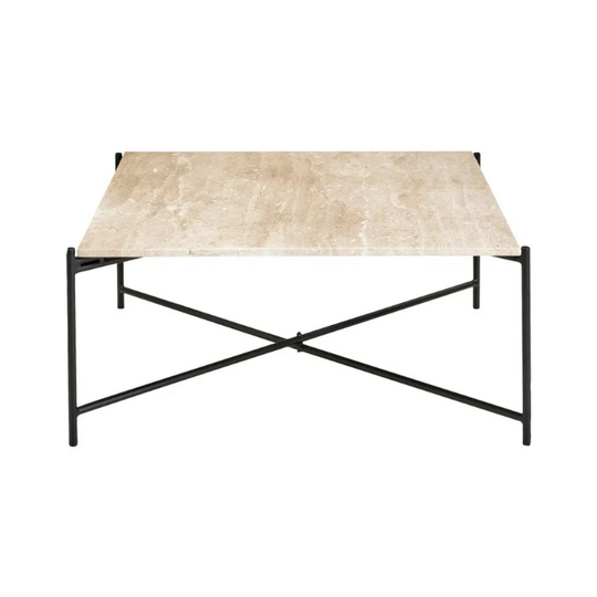 Table basse ALINEA Sablet en travertin
