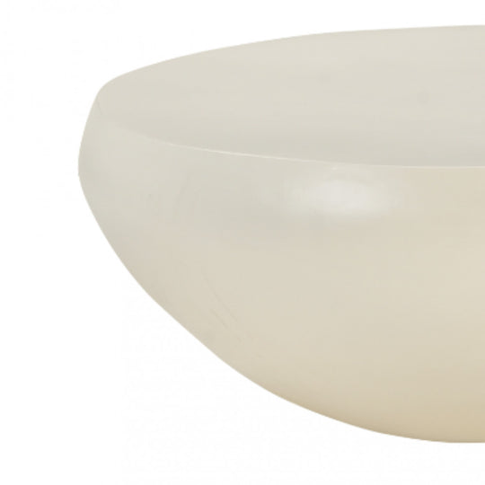 Table basse ronde Drawer finition béton ø90cm