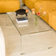Table basse SKLUM en verre transparent (110x55 cm) Crisis