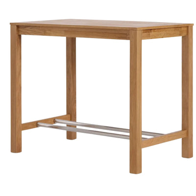 Table de bar Hage 70x115 chêne naturel