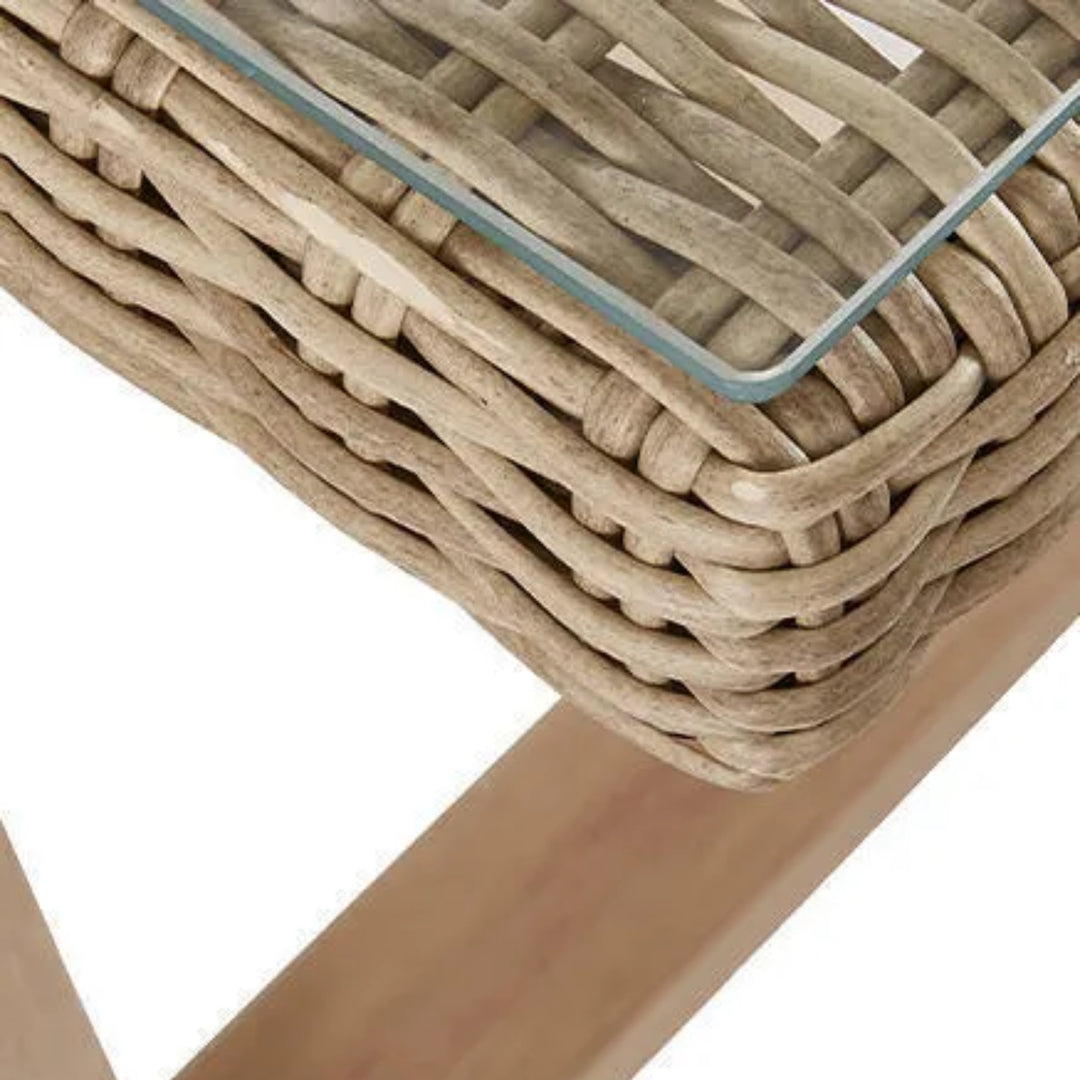 Table de jardin NATERIAL Medena en aluminium