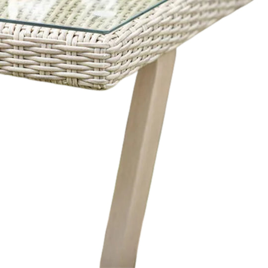 Table de jardin NATERIAL Medena en aluminium