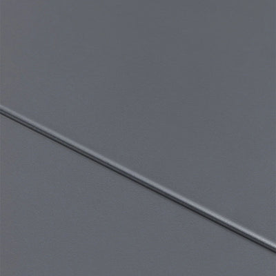 Table de jardin SKLUM Arnadine rectangulaire Grise Graphite 220 x 100 cm