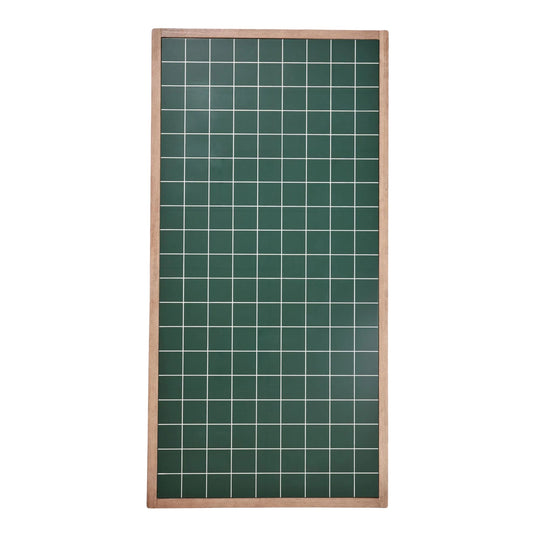 Table de jardin SKLUM Dubai rectangulaire en bois d'acacia plateau vert foncé