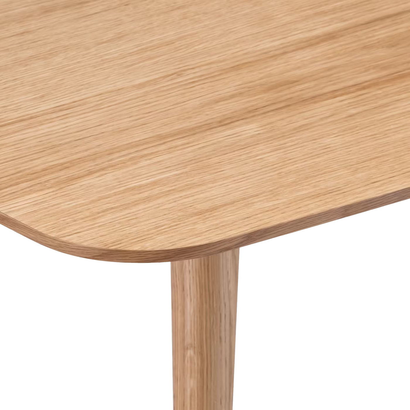 Table de repas ALINEA Velleron rectangulaire 6 places en bois de chêne clair