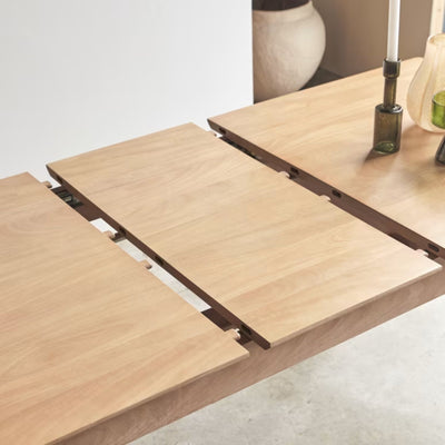 Table extensible TIKAMOON en manguier massif 4-6 pers Cloé