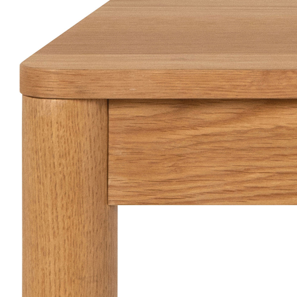 Table à manger extensible 8 à 12 personnes en bois clair  200-300x100cm Drawer- Léger défaut