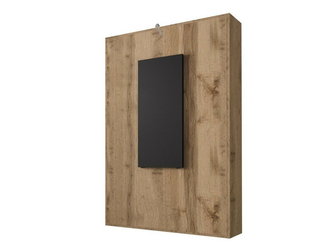 Table pliante MOBILIER 1 Pinis III (Noir + Chêne wotan)