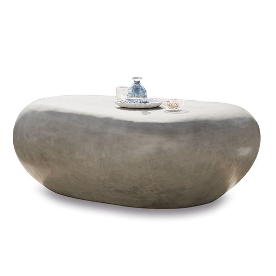 Table basse Loberon FERMLINE grise — photo produit