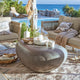 Table basse Loberon FERMLINE grise — photo produit
