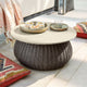 Table basse LOBERON Tarevo polyrotin et ciment — photo produit