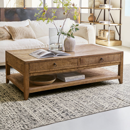 Table basse LOBERON Rasmus en bois — photo produit