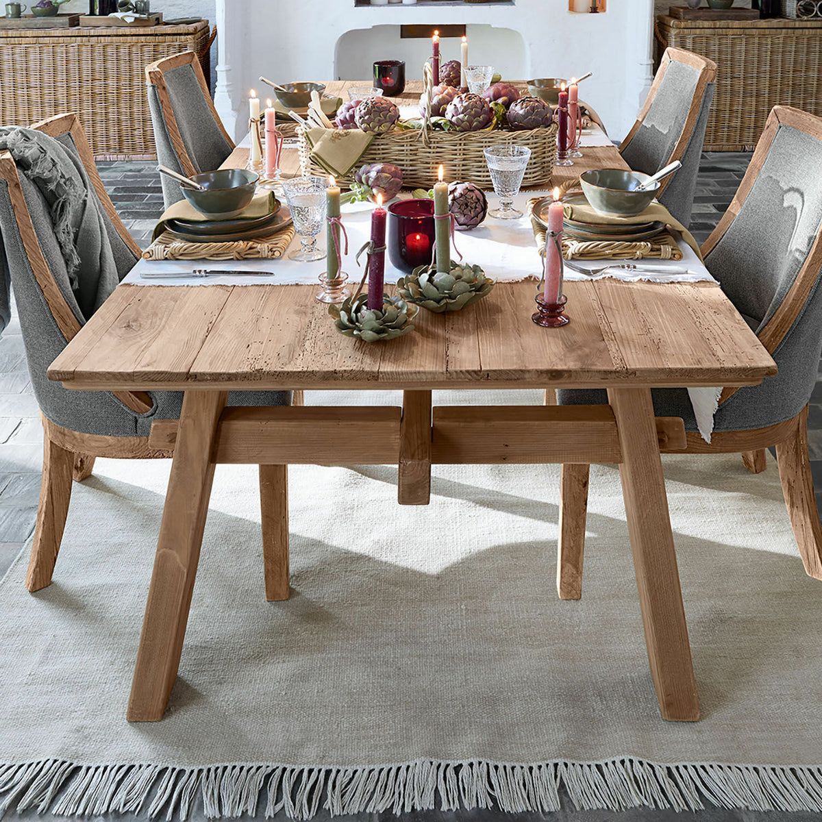 Table à manger bois LOBERON Wilevor jamais utilisé — photo produit