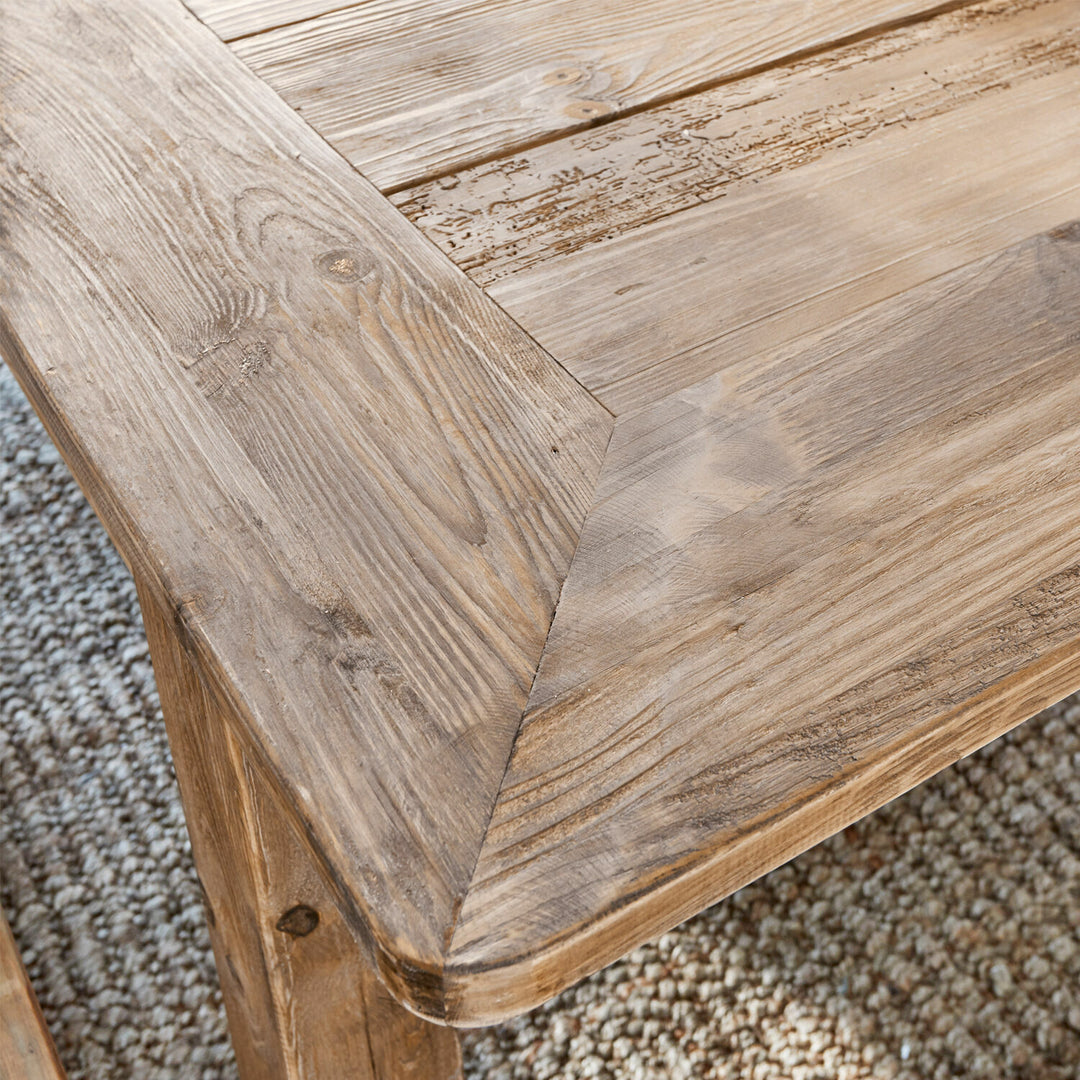 Table à manger extensible LOBERON Amherst en bois de pin — photo produit