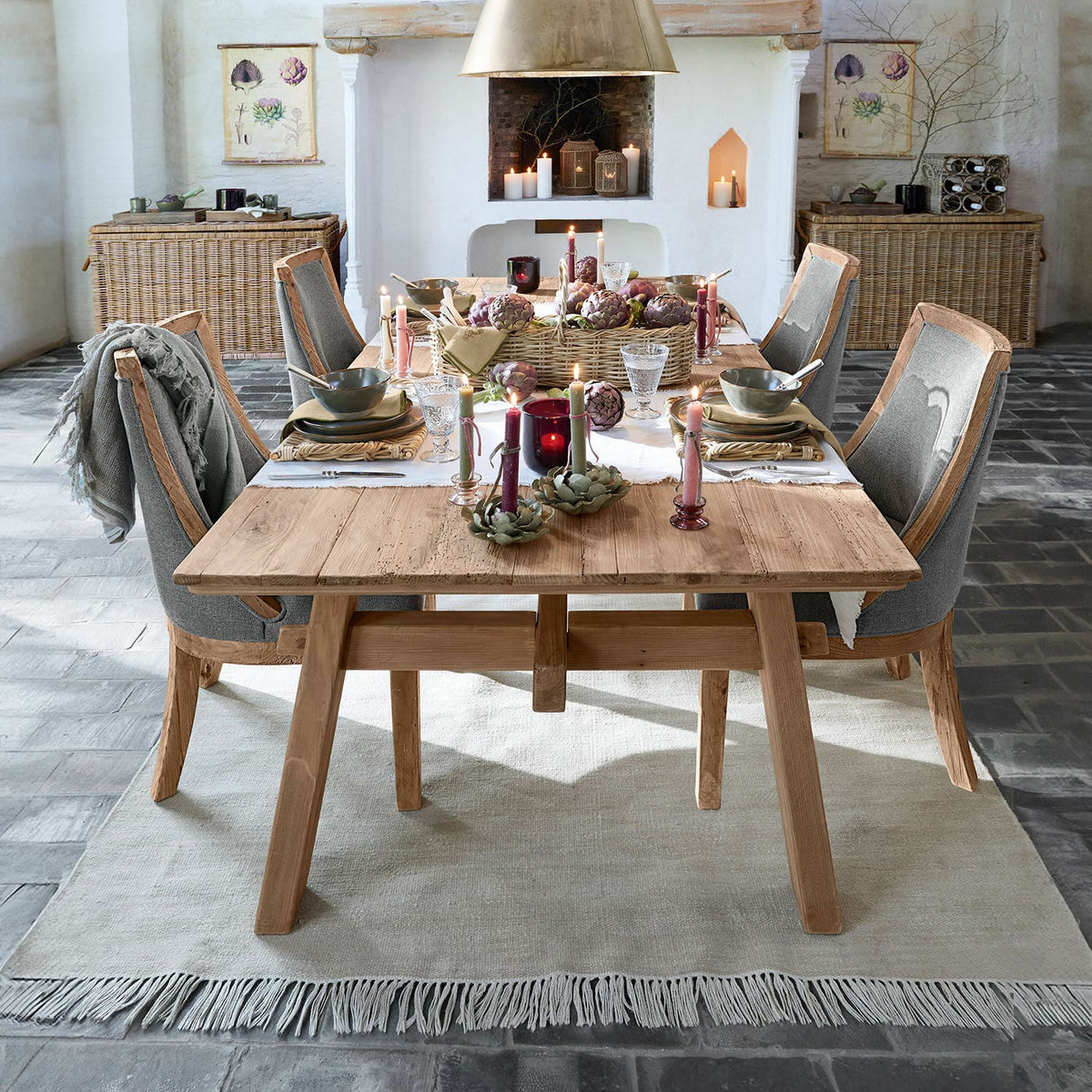 Table à manger bois LOBERON Wilevor jamais utilisé — photo produit