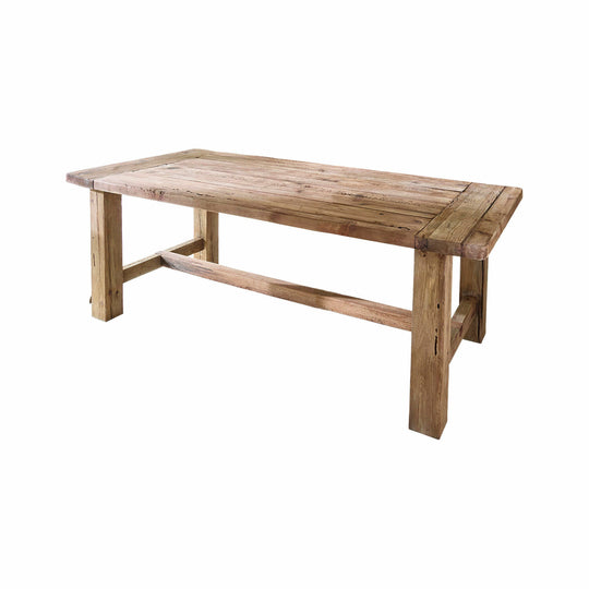 Table LOBERON Oteley marron vieilli — photo produit