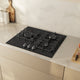 Plaque gaz NEFF T26NKC4S0 3 feux avec supports en fonte — photo produit